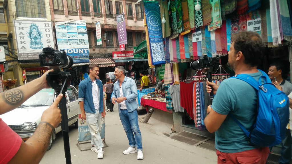 Global Throttle — production filmed in Nepal