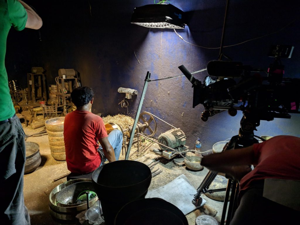 Singing Bowl — production filmed in Nepal